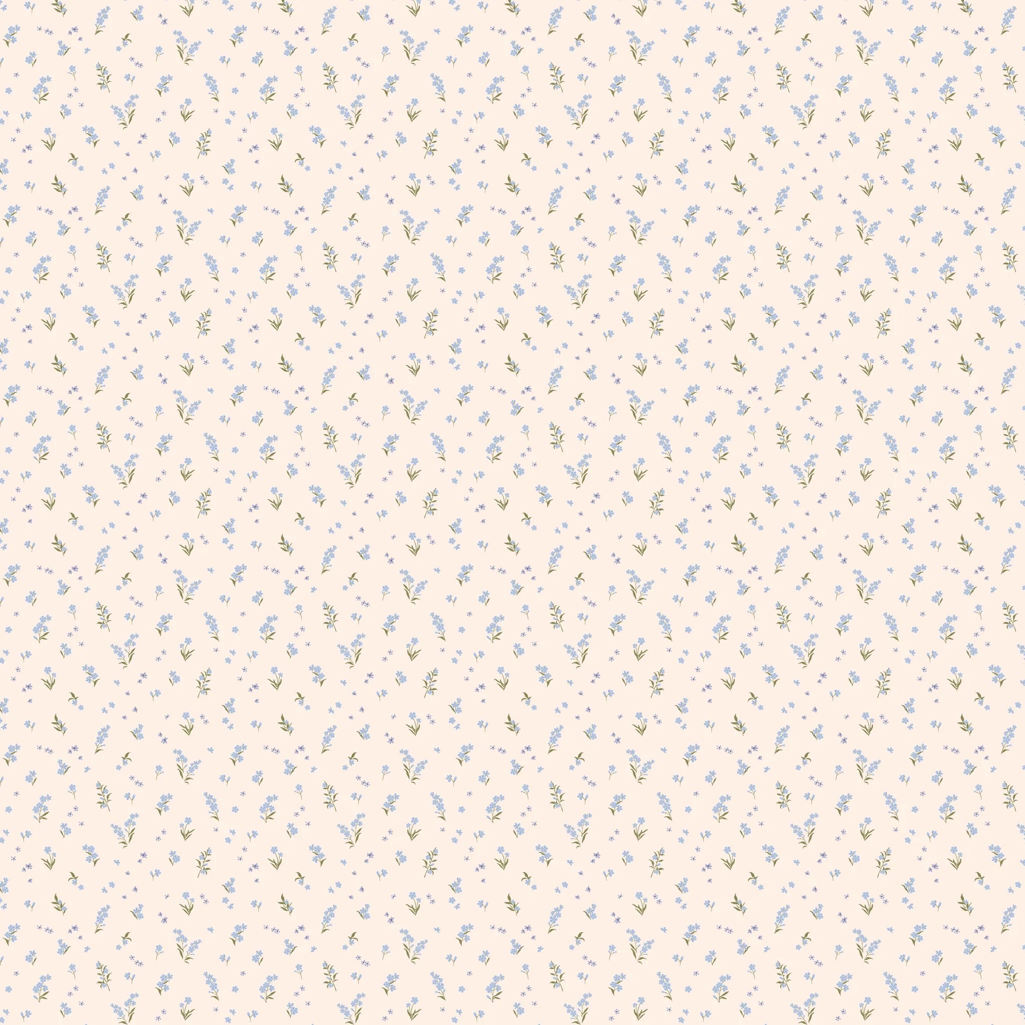forget-me-not / broderie organic muslin wrap set