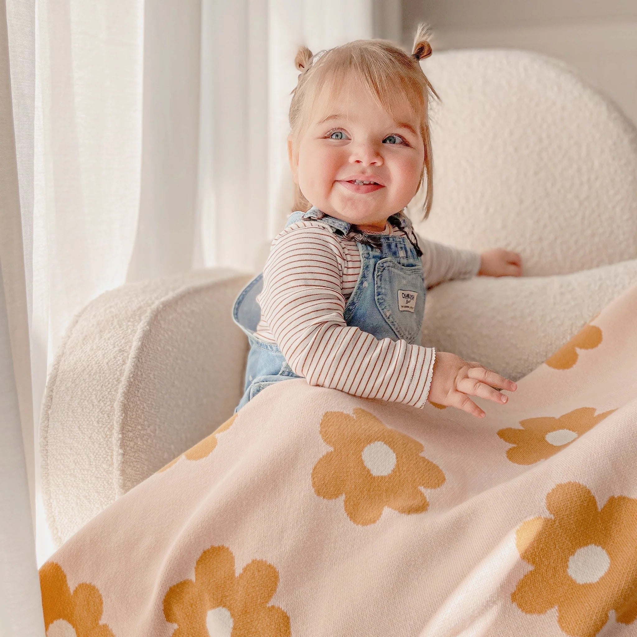daisy chain blanket