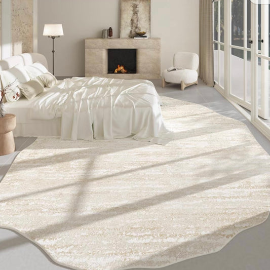 stone wavy rug