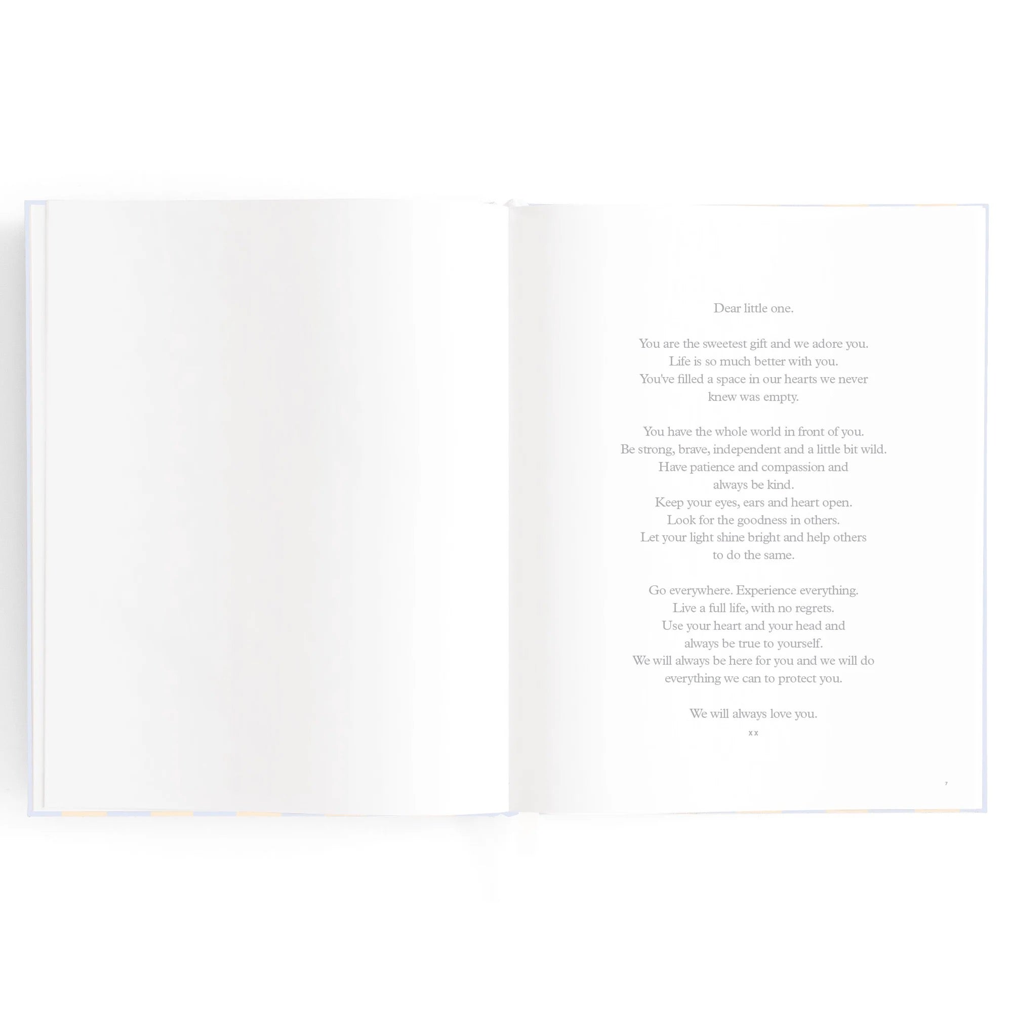 Baby Book - Cloud Stripe