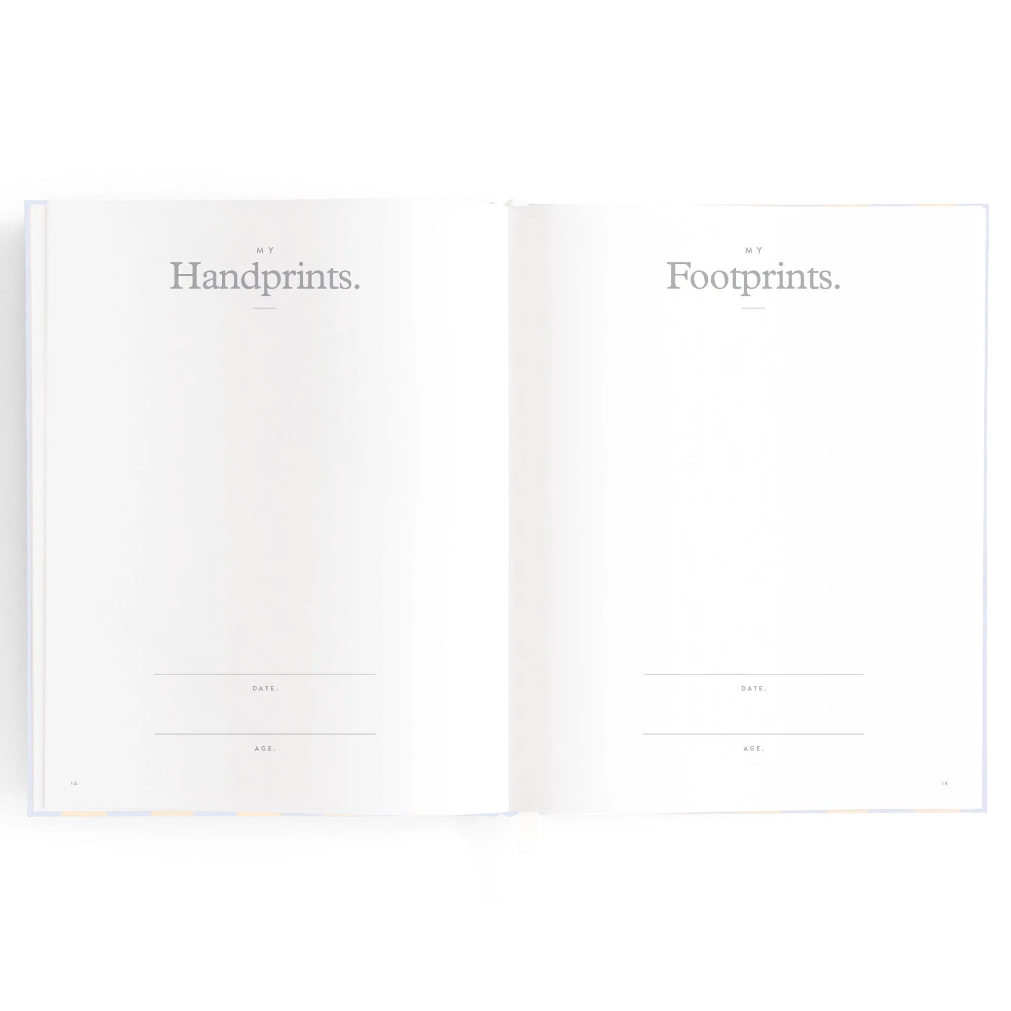 Baby Book - Cloud Stripe