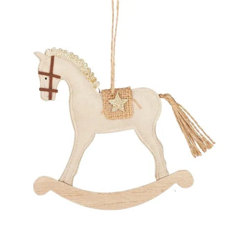 rocking horse hanger fabric