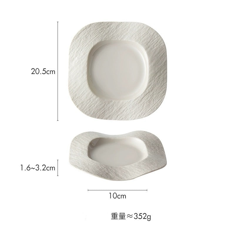 wave shape plate