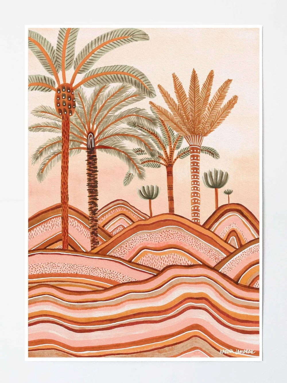 【karina jambrak art】dusty plains