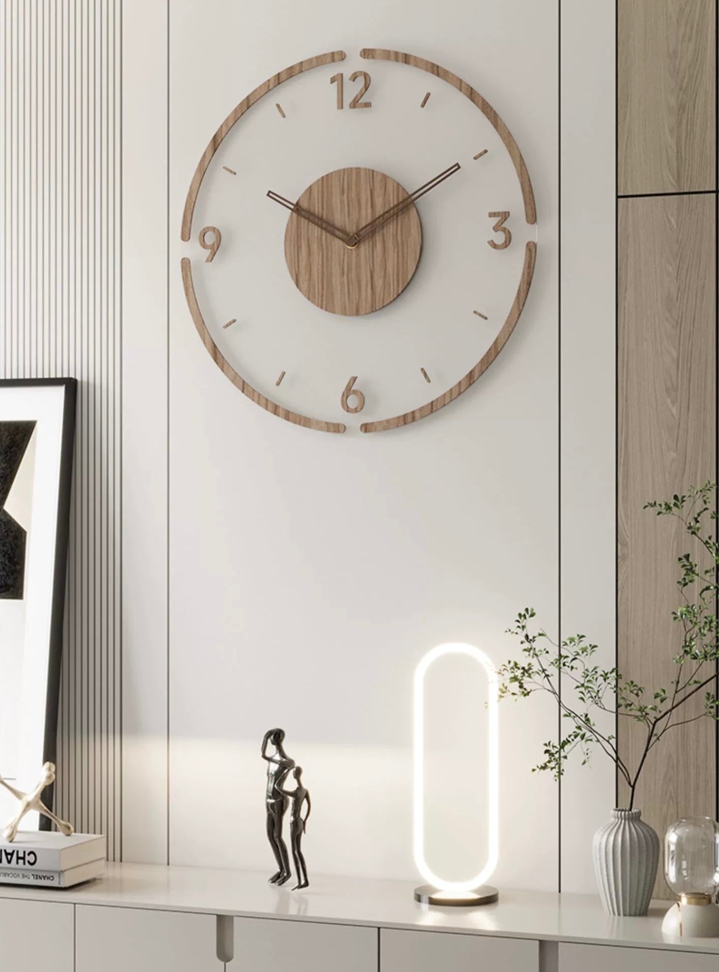 nordic wall clock