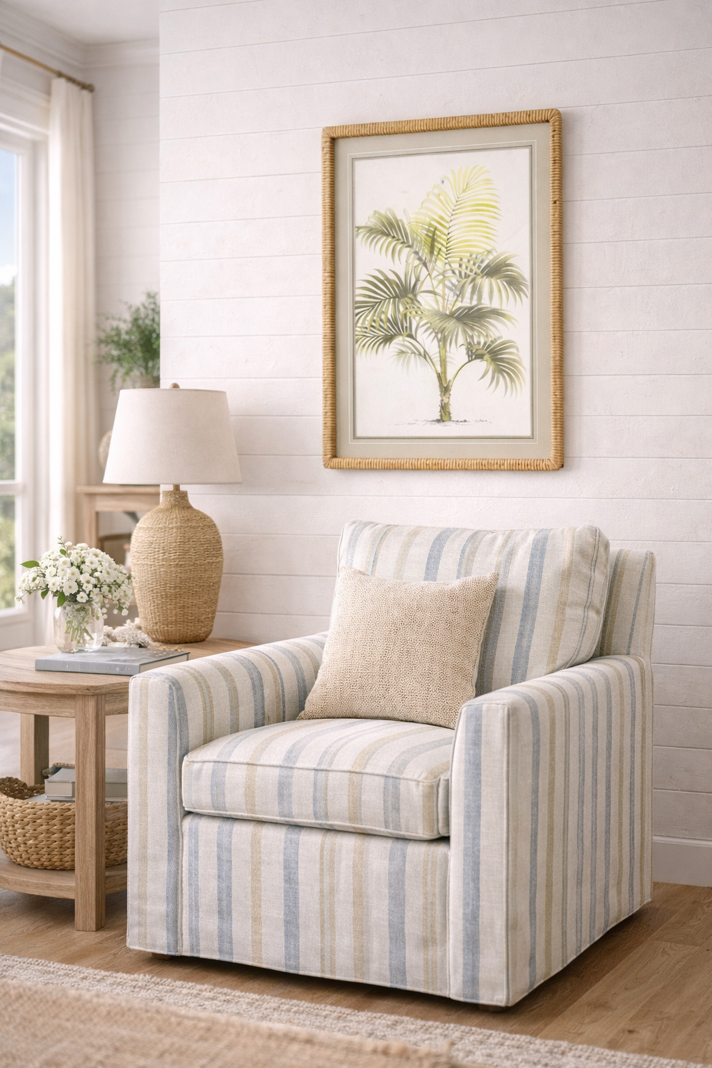 palms vintage framed print