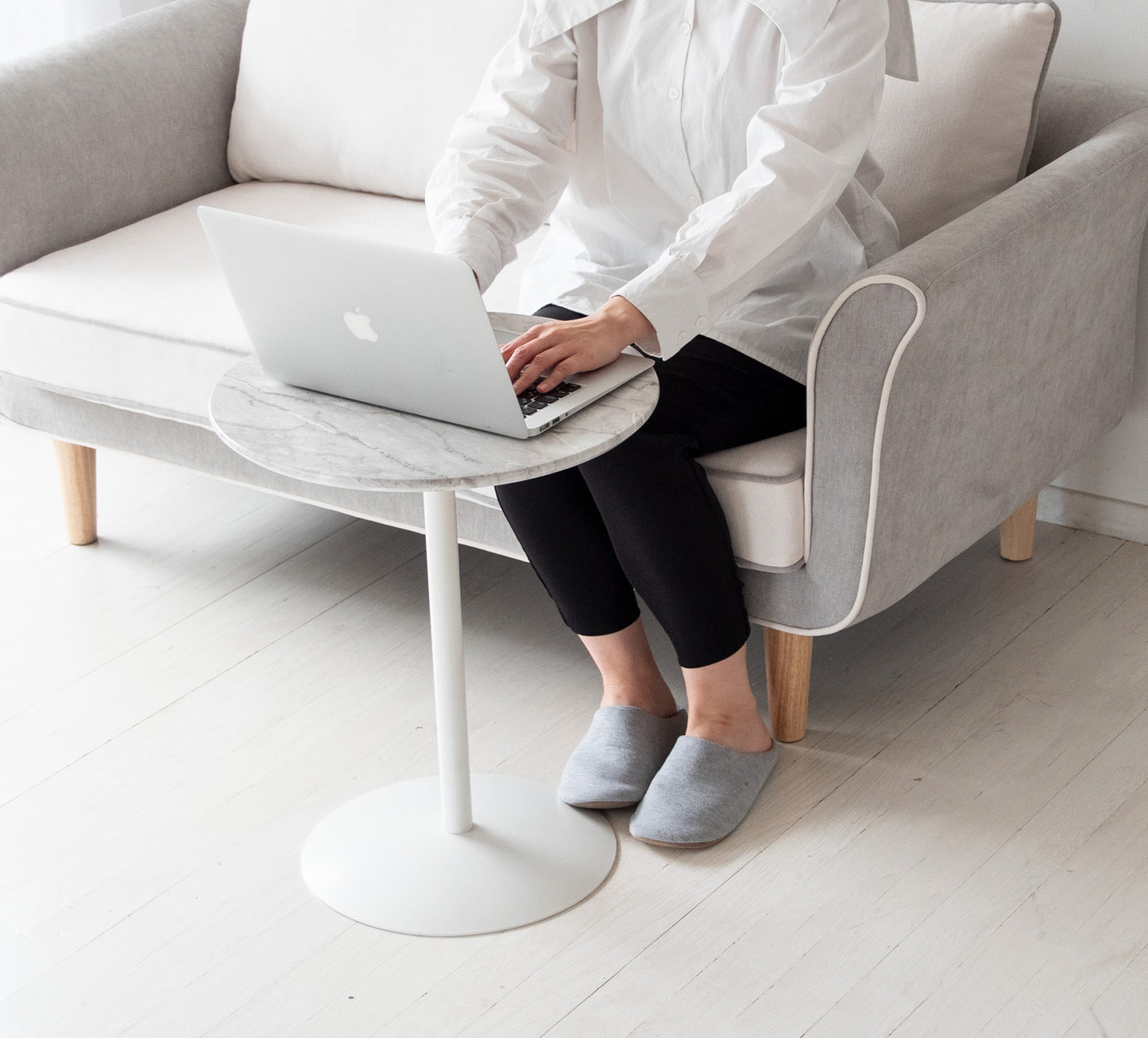 marble design side table