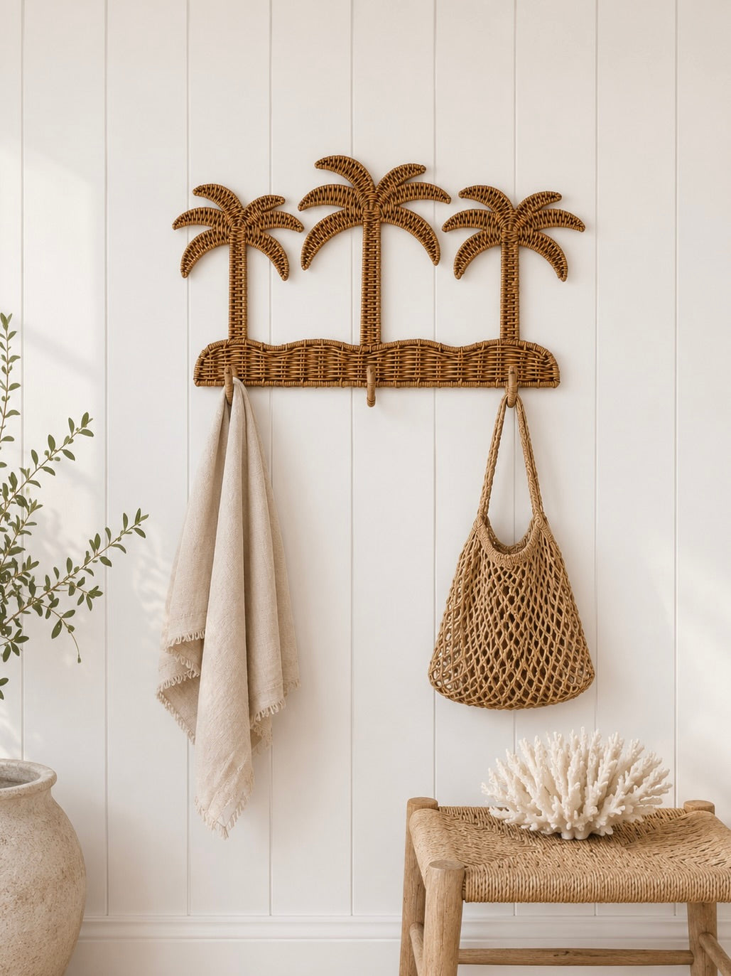 palm tree wall hook