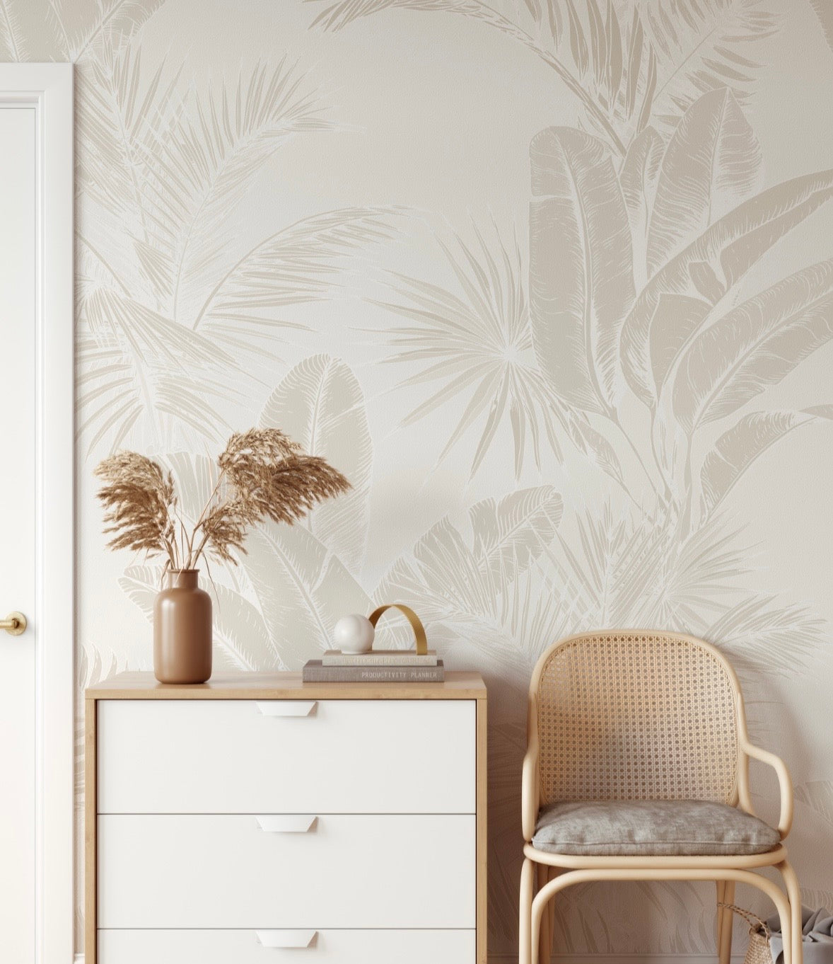 Luxe Exotica III Neutral wallpaper