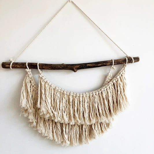double layer wood hanging