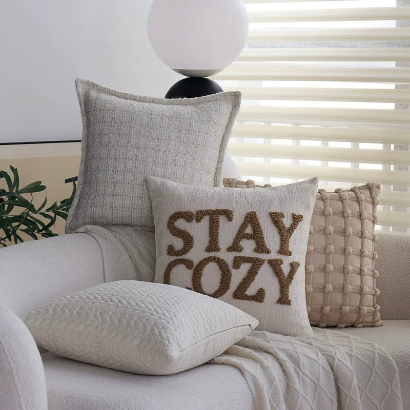 stay cozy cushion cover