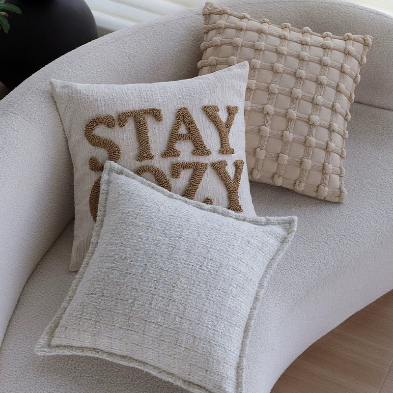 stay cozy cushion cover