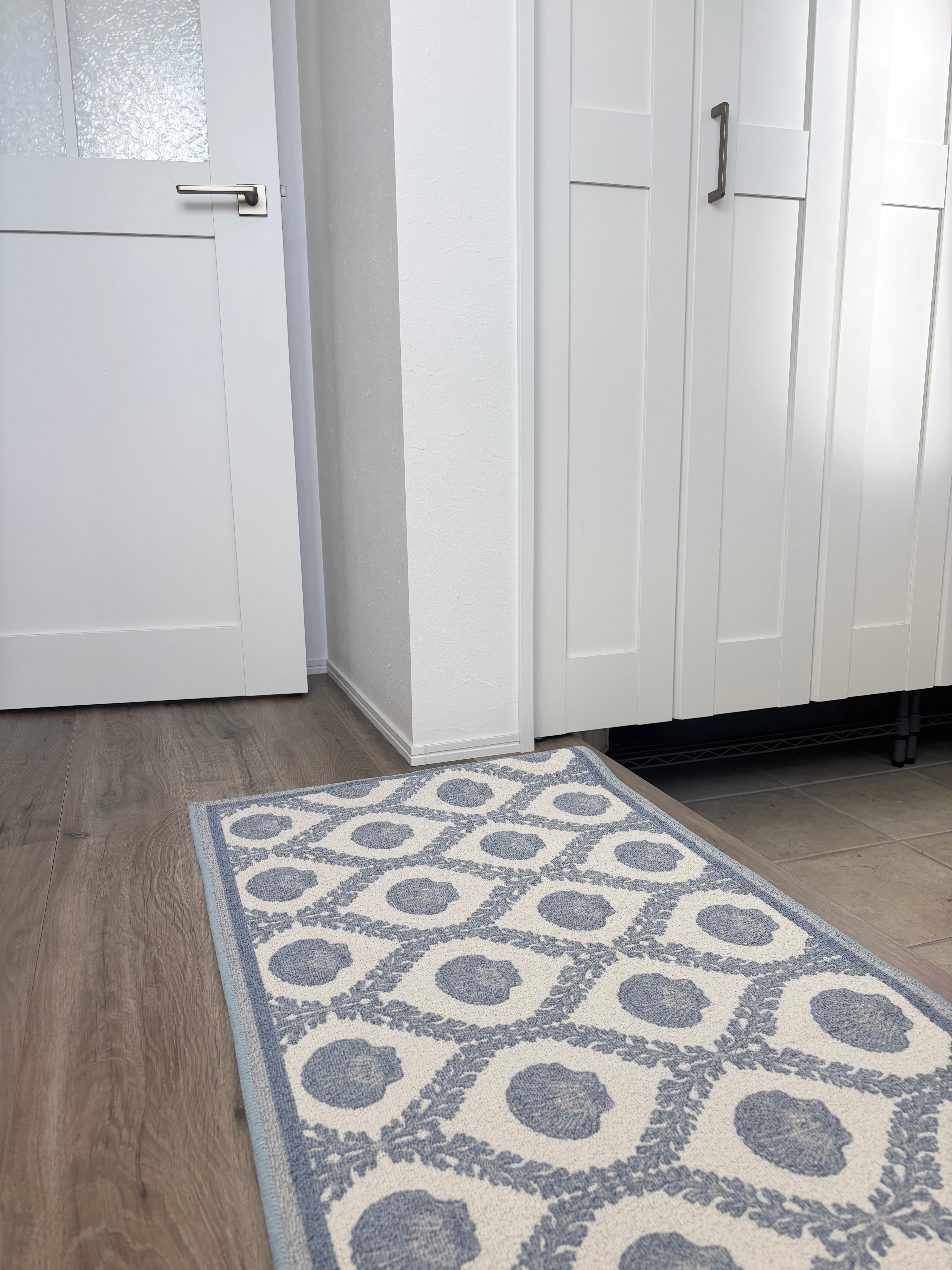 shell runner rug