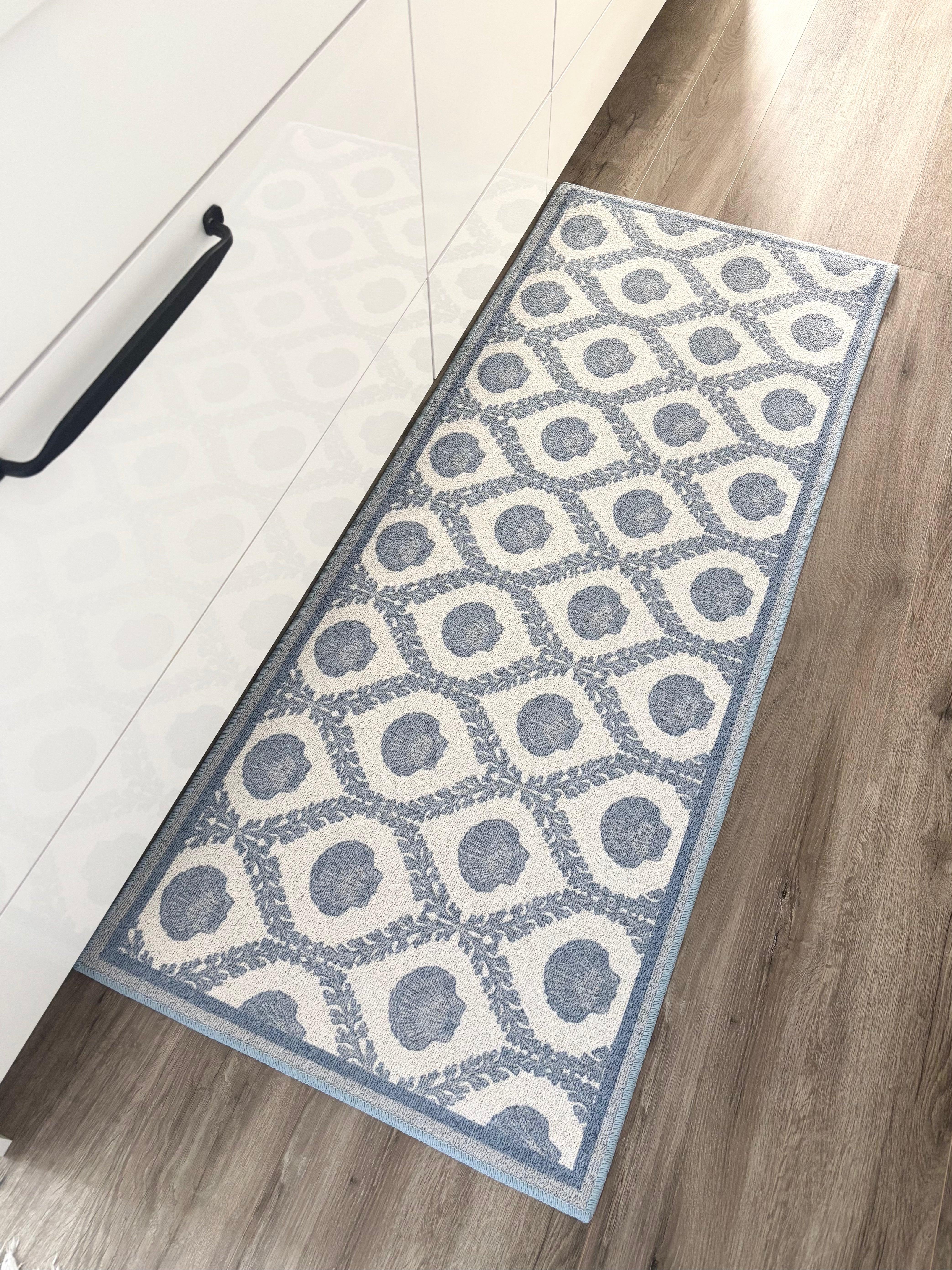 shell runner rug