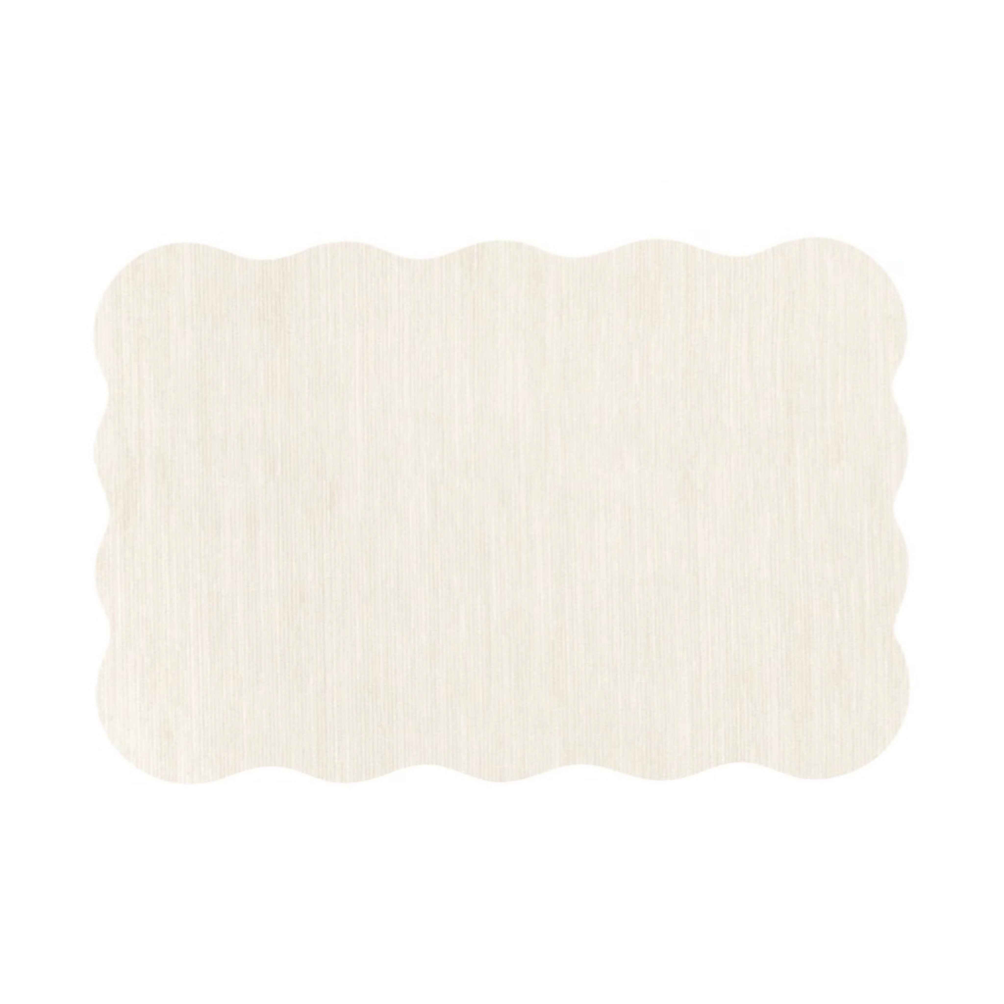 cloud wave cream rug