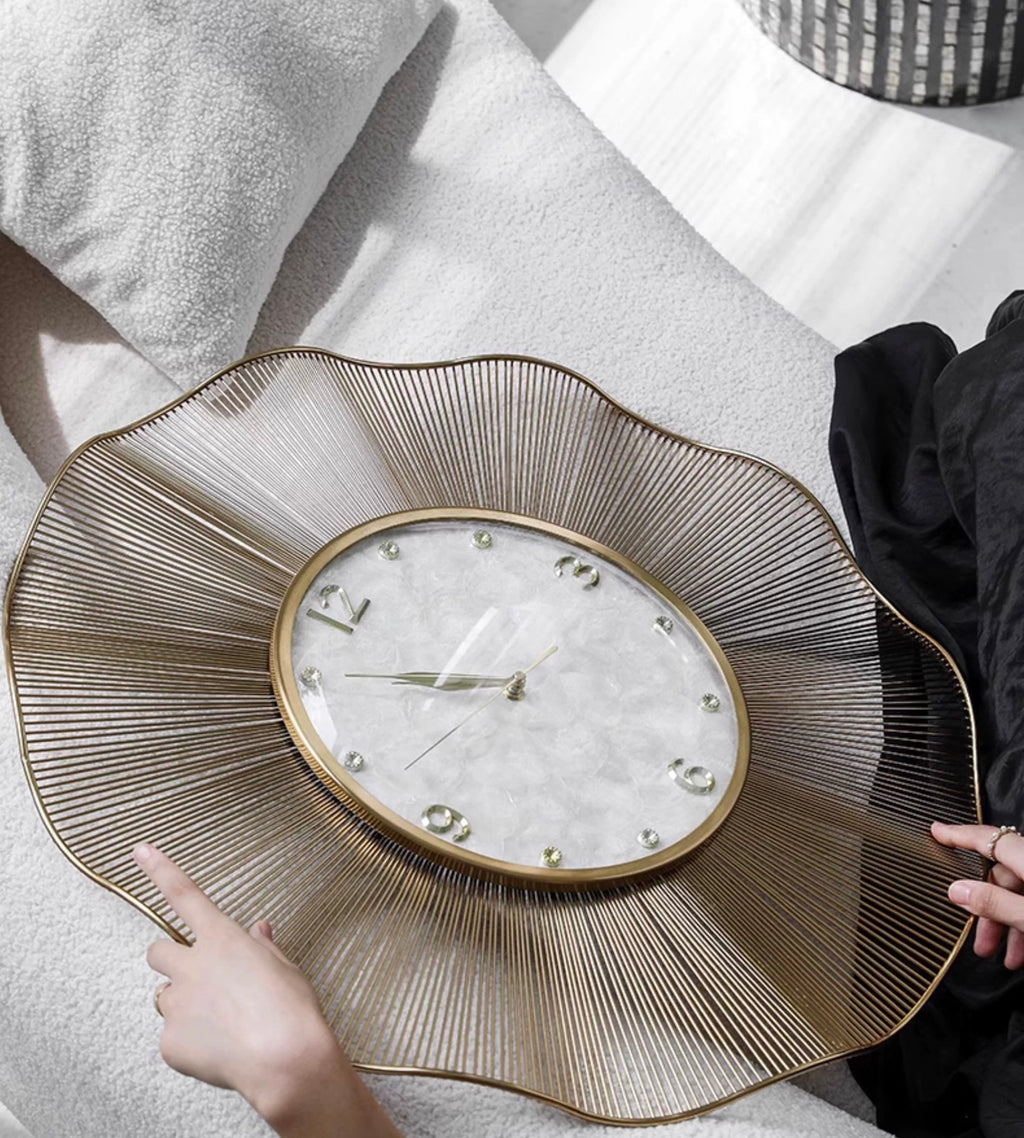 Shell Clcok Europe shell clock|掛け時計