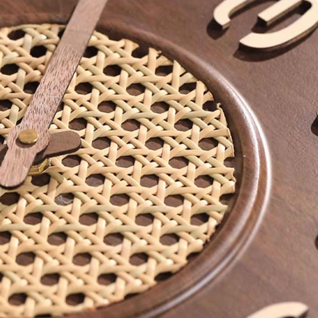 atelier cane wall clock