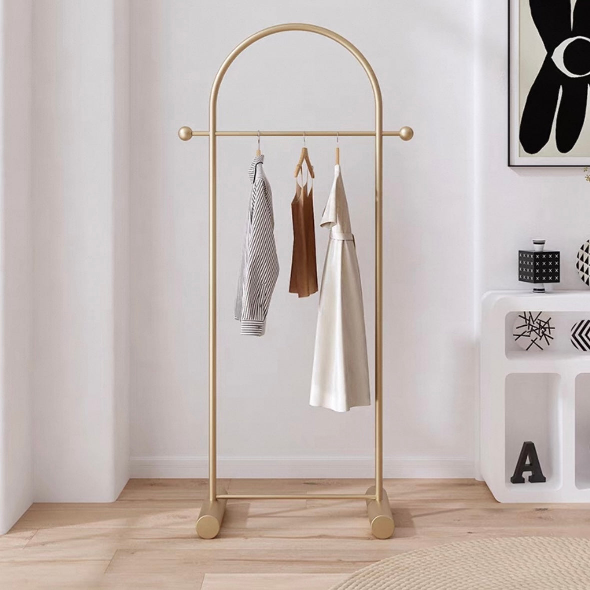 arch iron simple rack