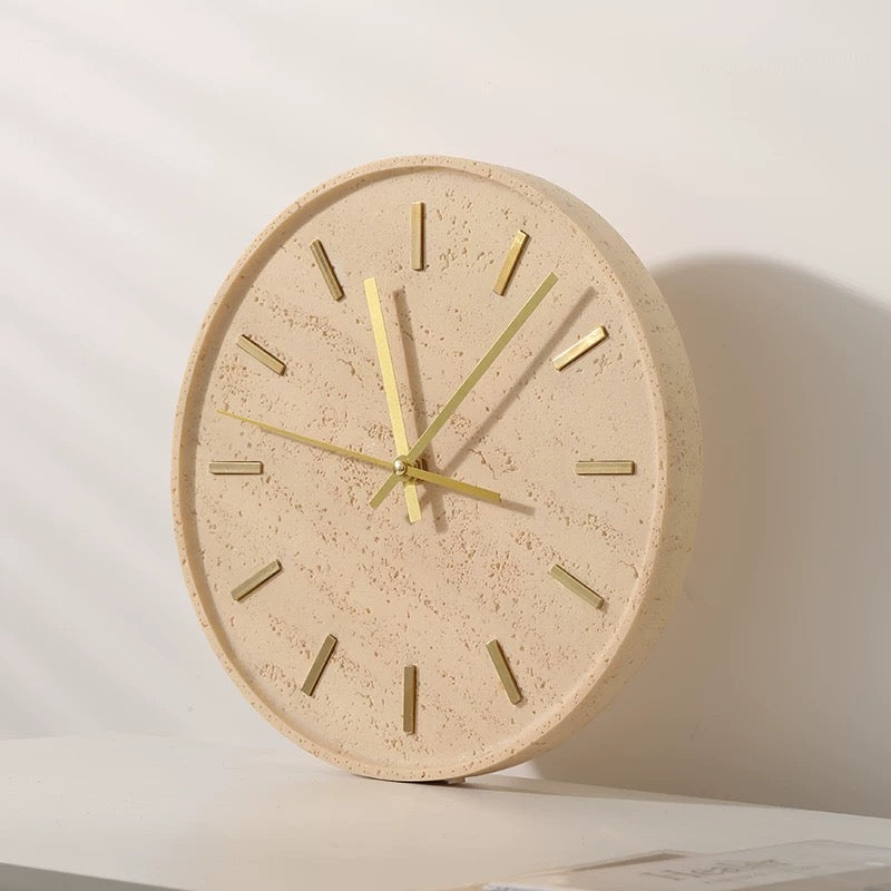 sandstone luxur clock