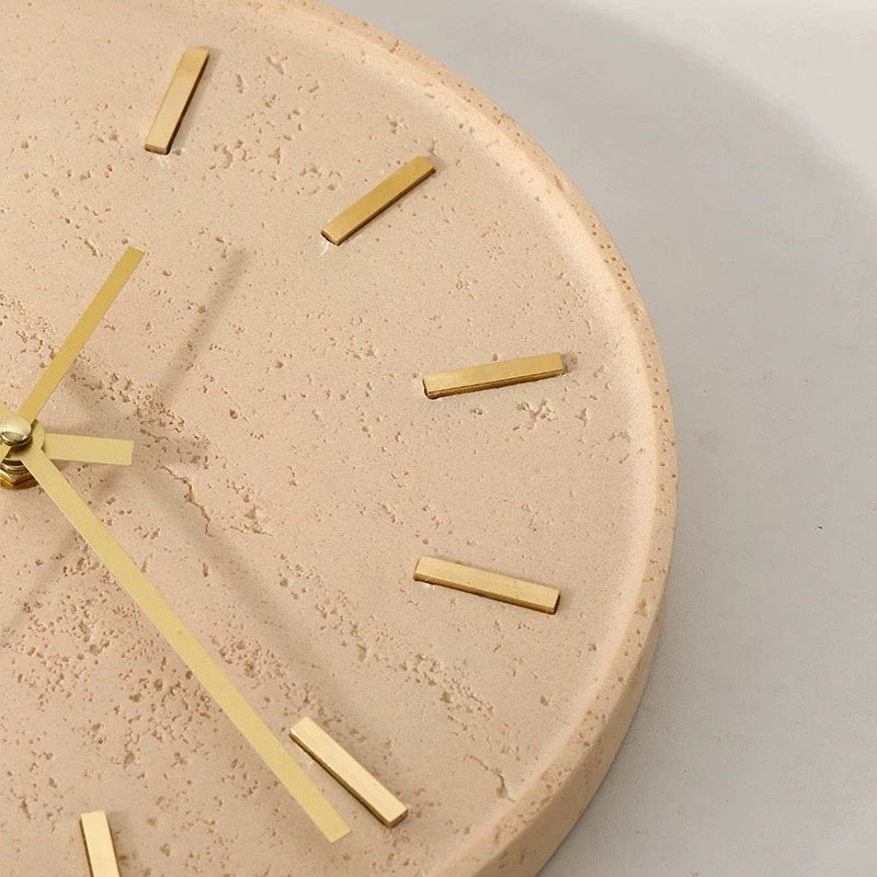 sandstone luxur clock