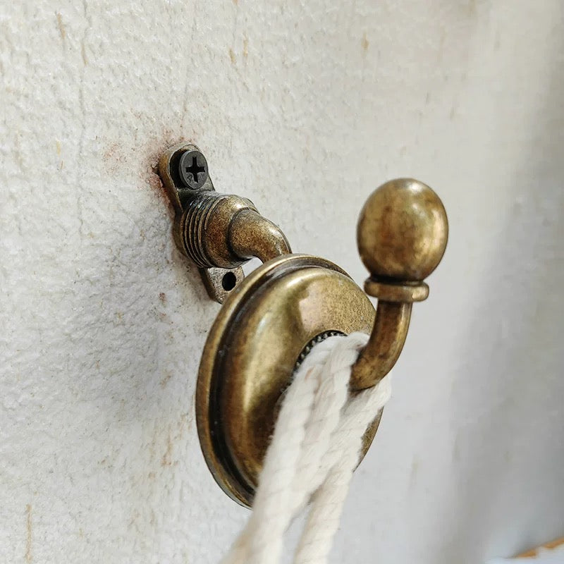 Audrey antique curtain hook set