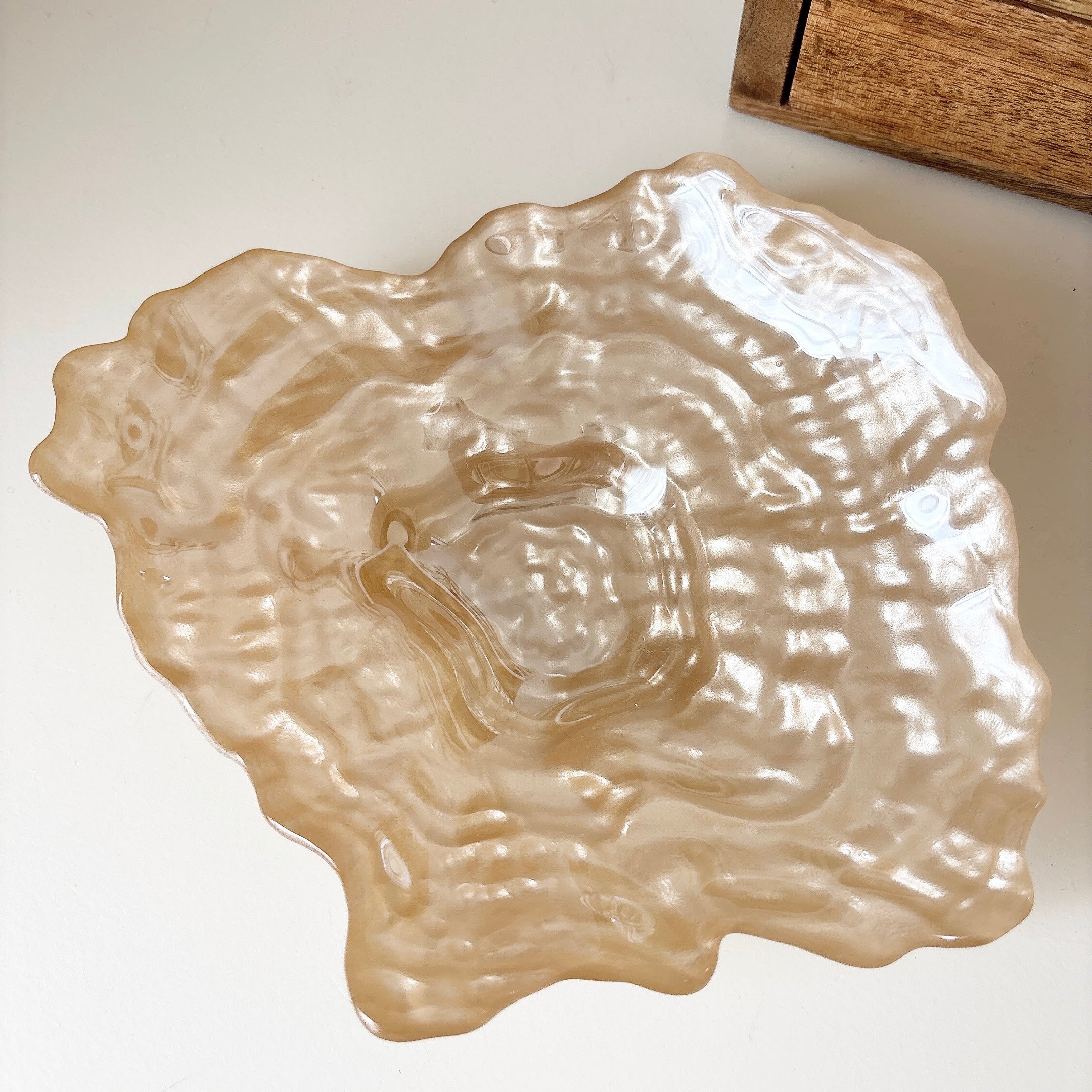 【即納可】ostrea glass plate