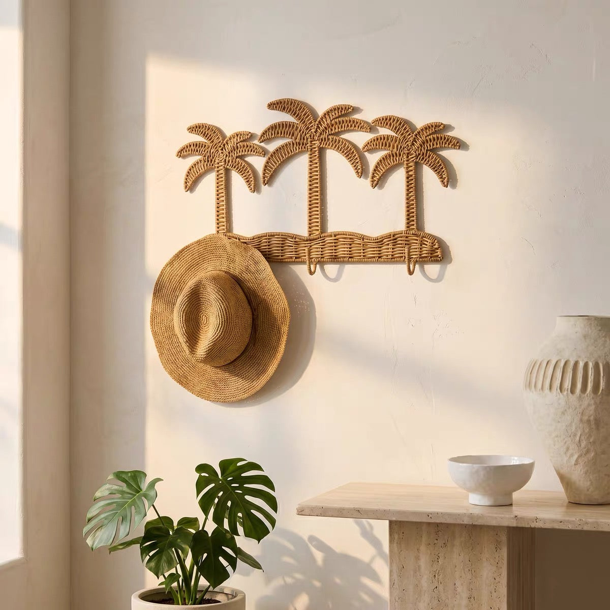 palm tree wall hook