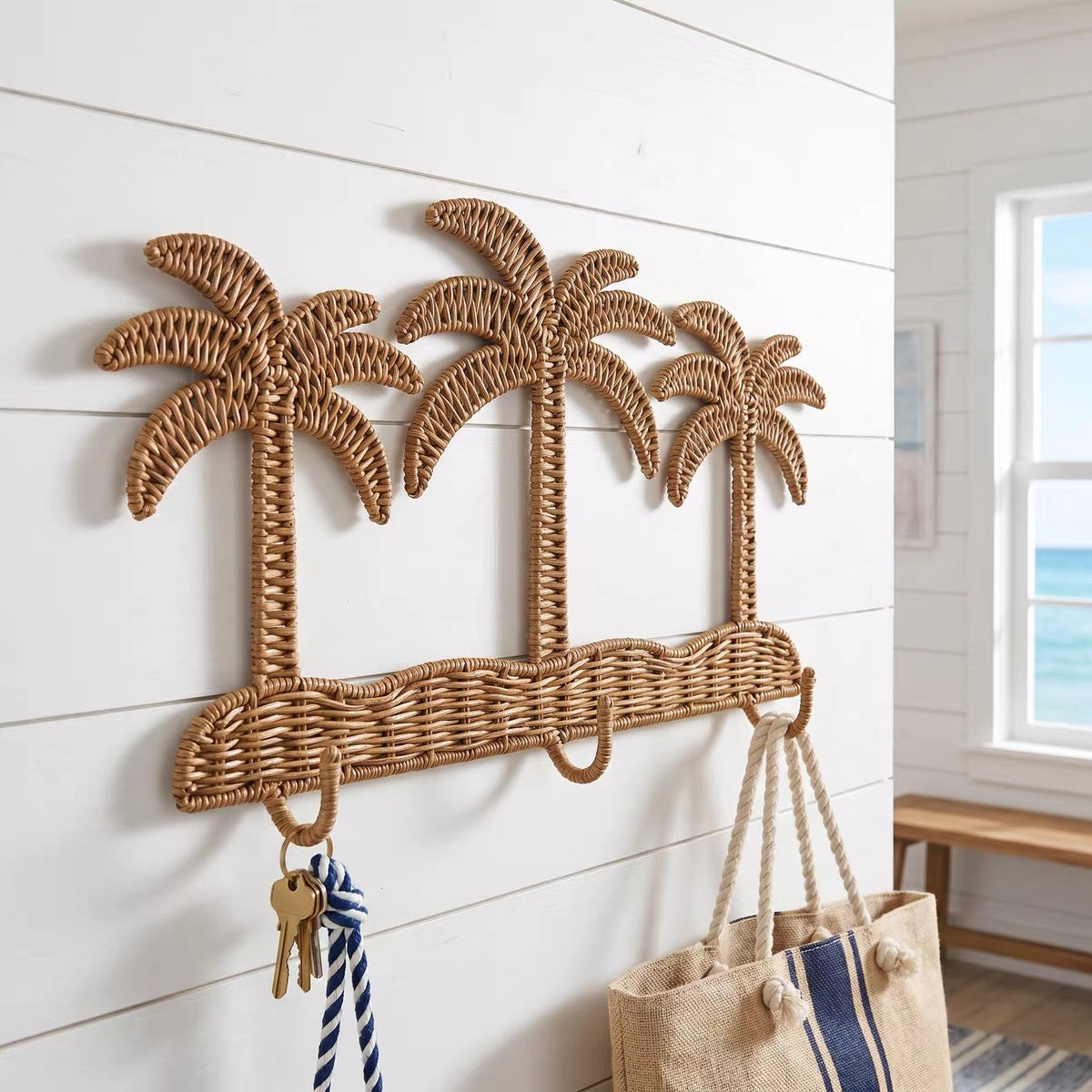 palm tree wall hook