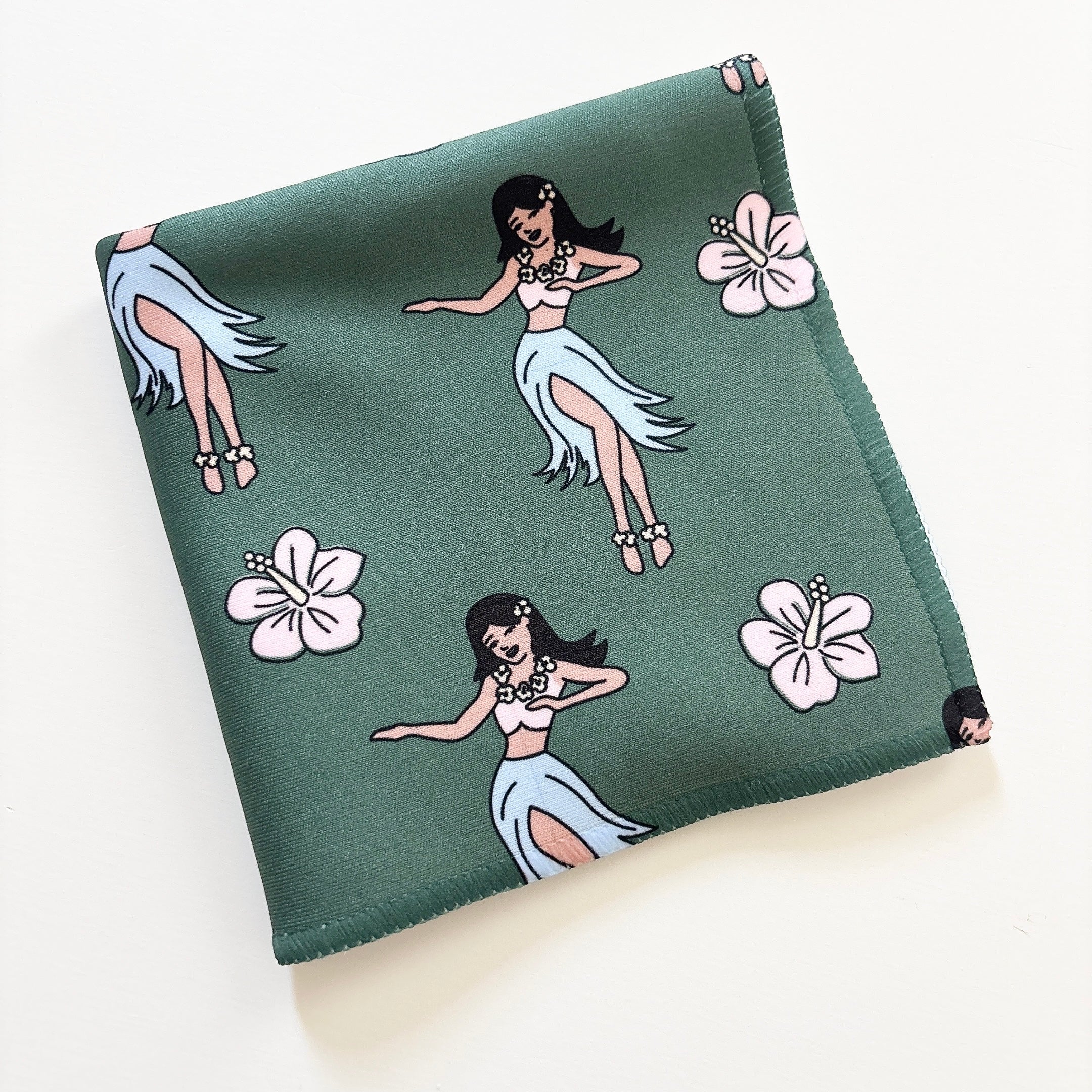 hula girls hand towel