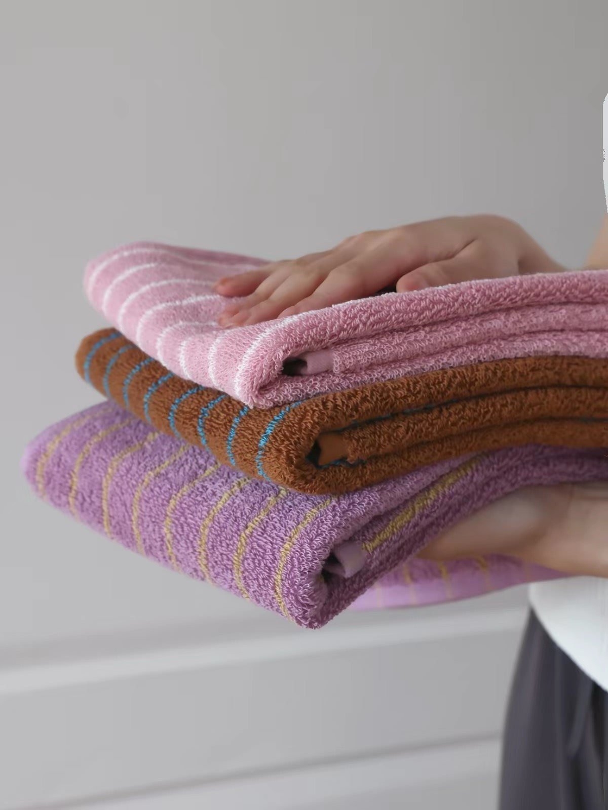 mellow stripe towel