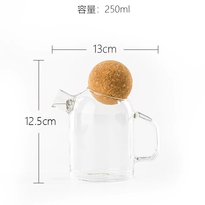 cork ball teapot