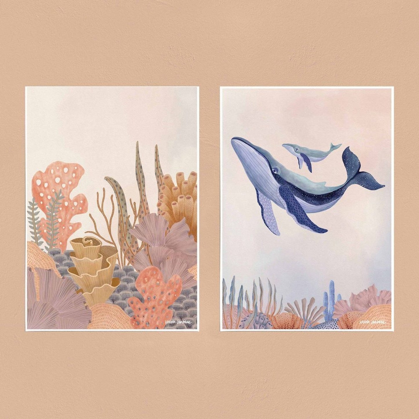 【sale】【karina jambrak art】pastel reef Ⅰ