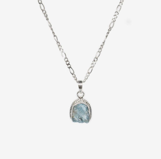 mermaid aquamarine necklace