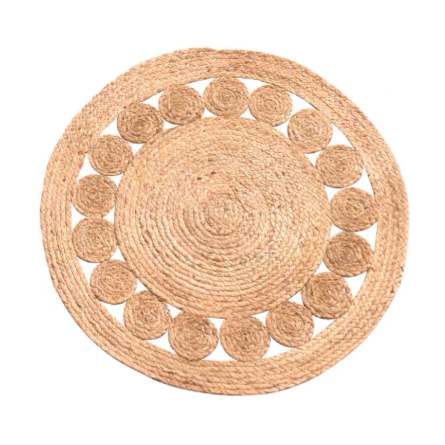 reed round design rug