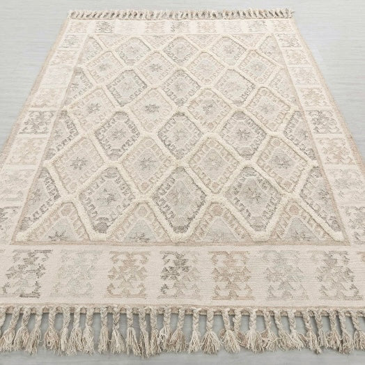scandinavian hand woven rug