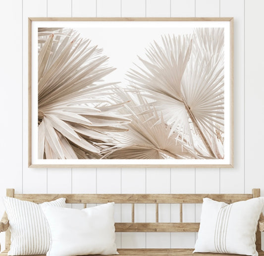 dried palms art