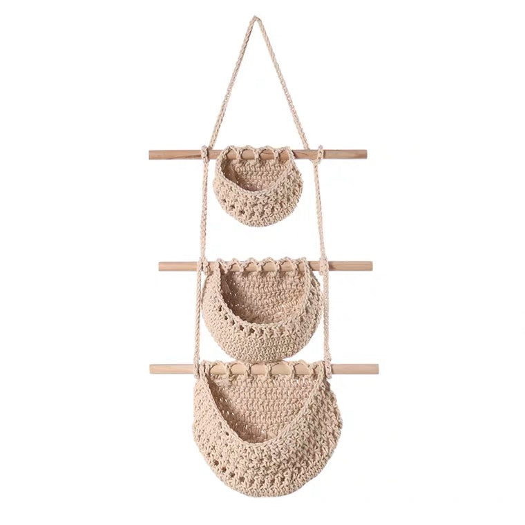 crochet net hanging