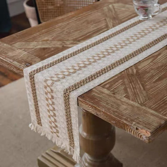 milo fringe table runner