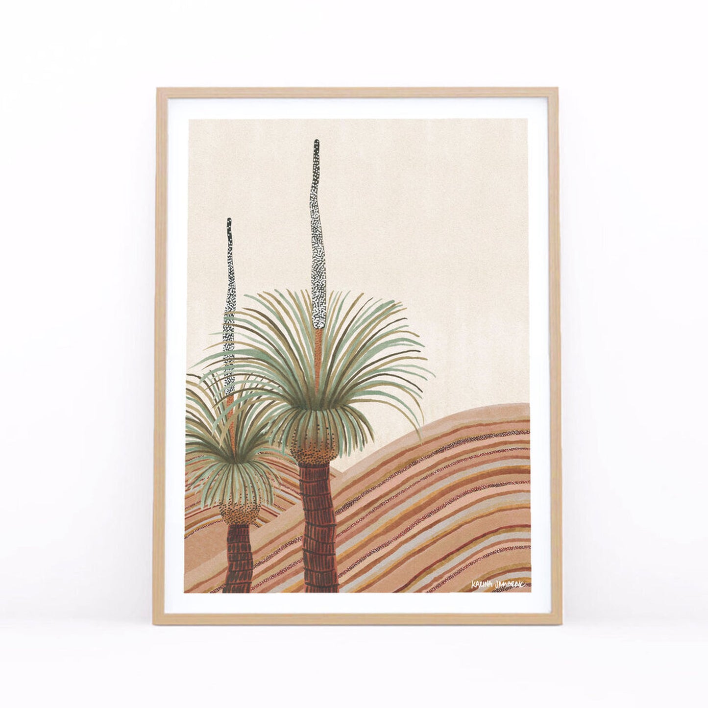 【karina jambrak art 】grass tree dunes