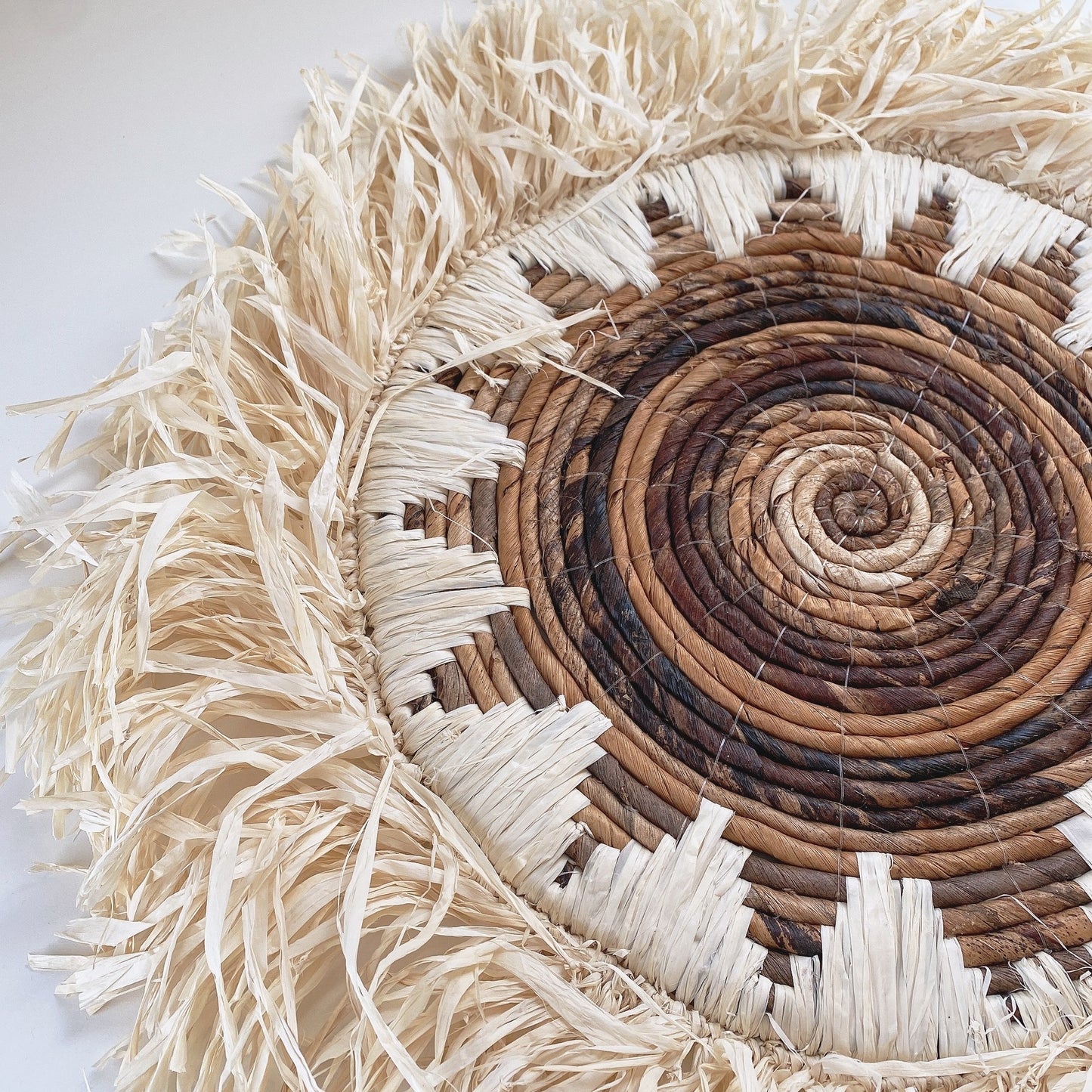 sun raffia big placemat