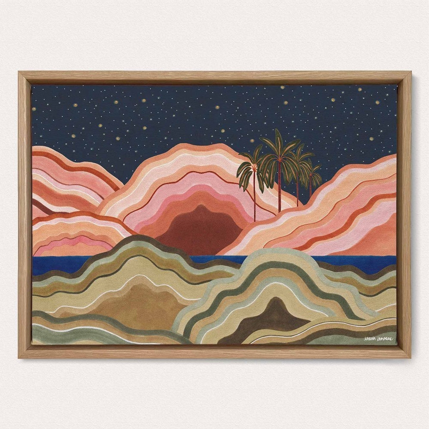 【karina jambrak art】starry dunes