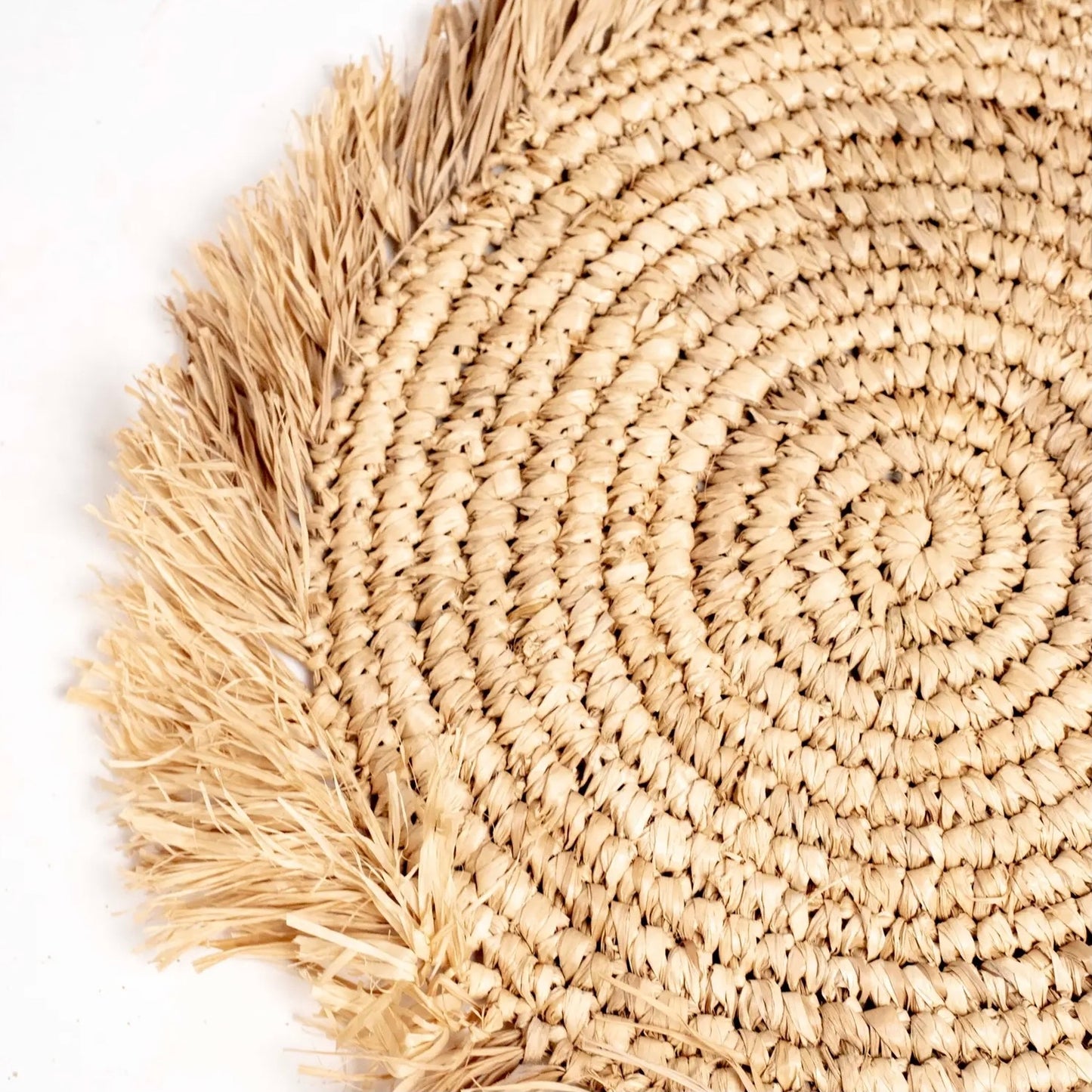 raffia place mat