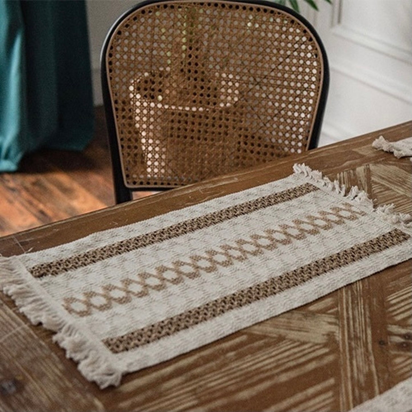 milo fringe place mat