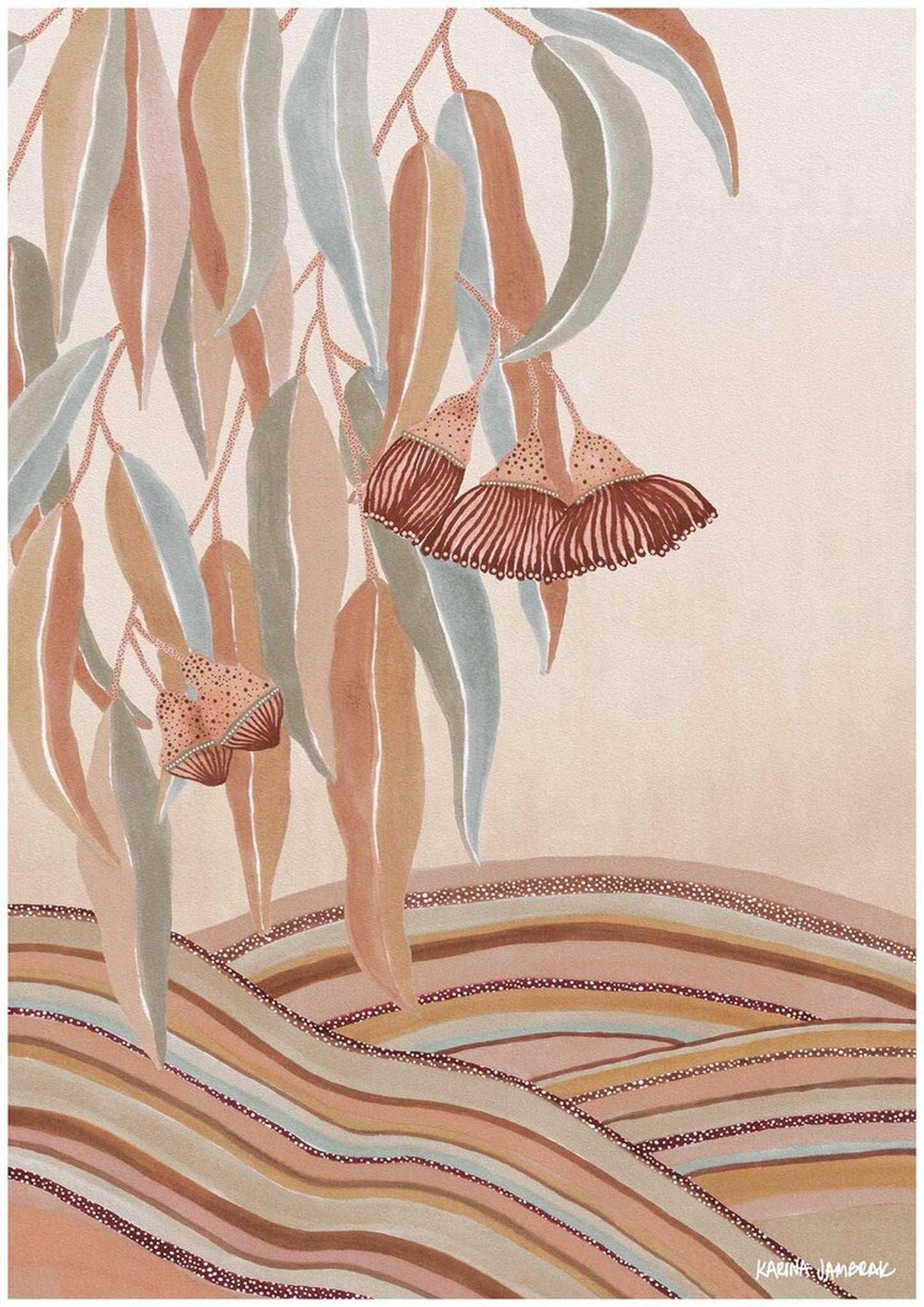 【karina jambrak art】under the eucalyptus tree