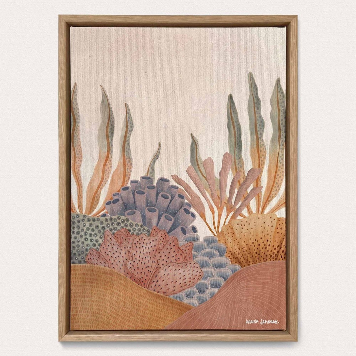 【karina jambrak art】pastel reef Ⅱ