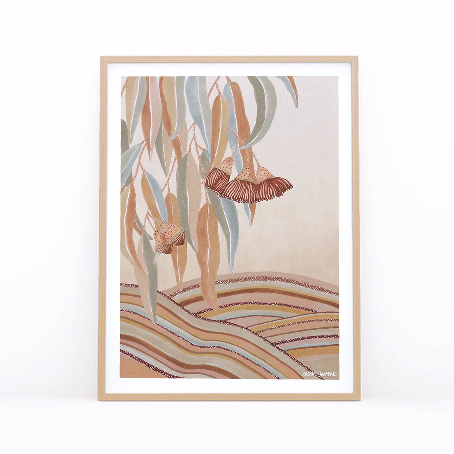 【karina jambrak art】under the eucalyptus tree