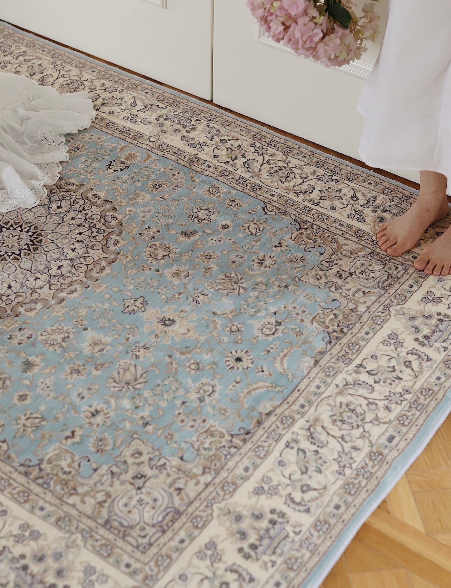 persian blue rug