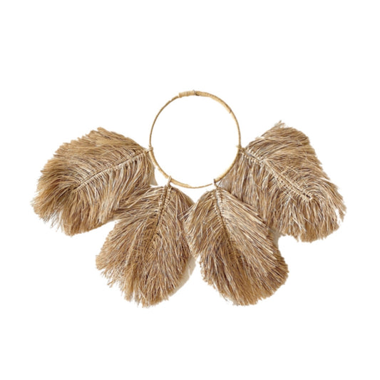 leaf seagrass wall decor