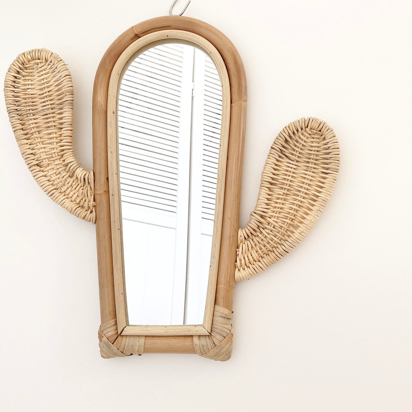 cactus  rattan mirror