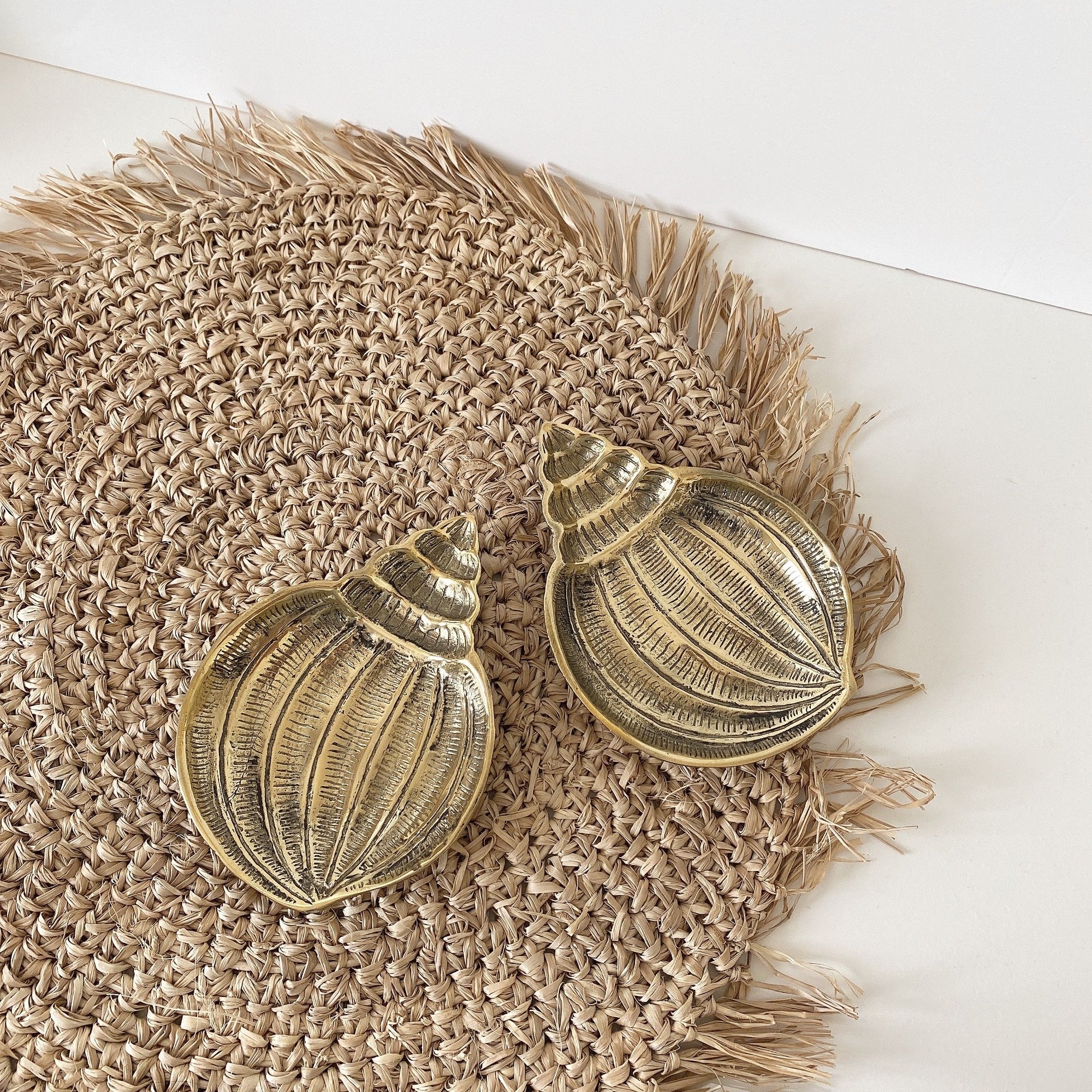 [即納可]shell gold tray